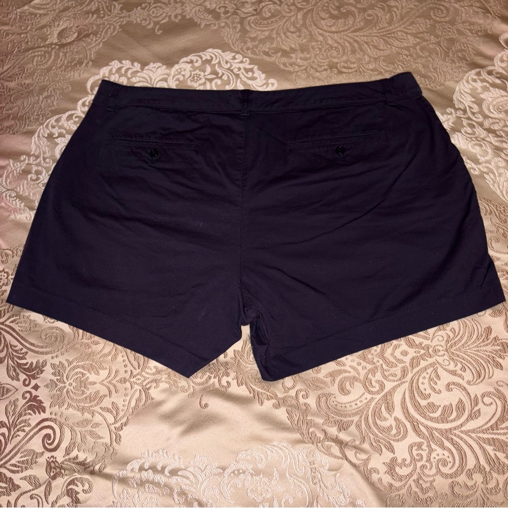 LILA RYAN Women’s Flat Front Stretch Soft Blue Susannah Short Size 20W - Picture 4 of 10